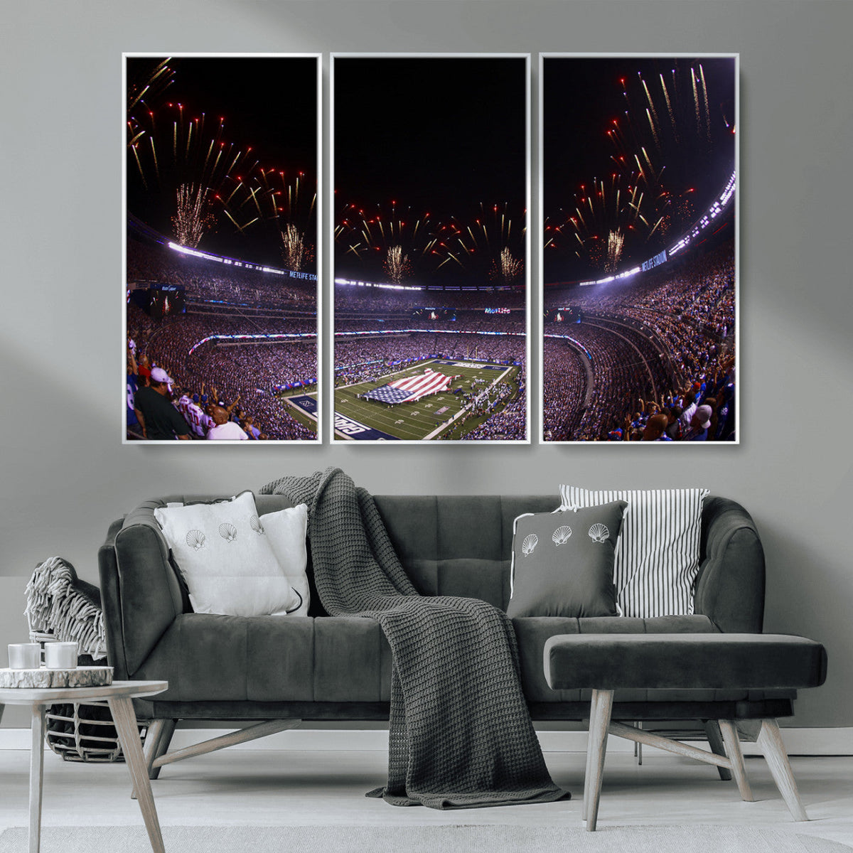 New York Giants Football Team Print - East Rutherford
