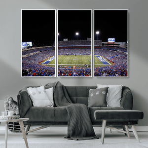 Buffalo Bills Wall Art - Buffalo Bills Stadium Canvas Print,