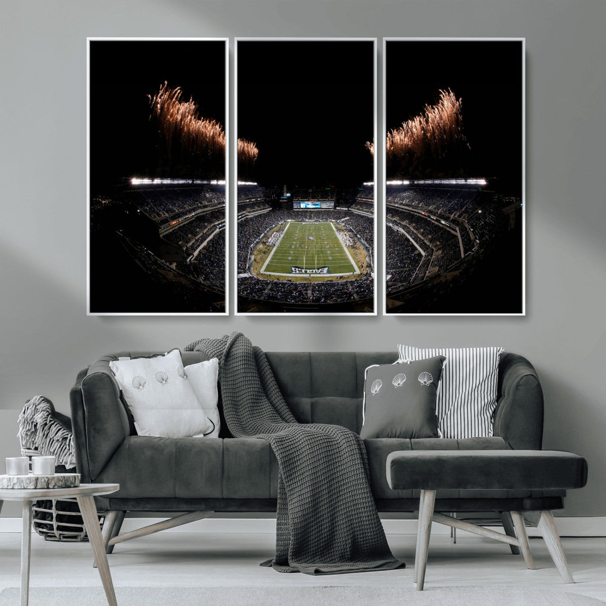 Eagles Field Stadium Wall Art | Philadelphia Eagles Football