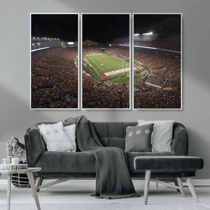 Wisconsin Badgers Football Team Print - Madison Camp Randall