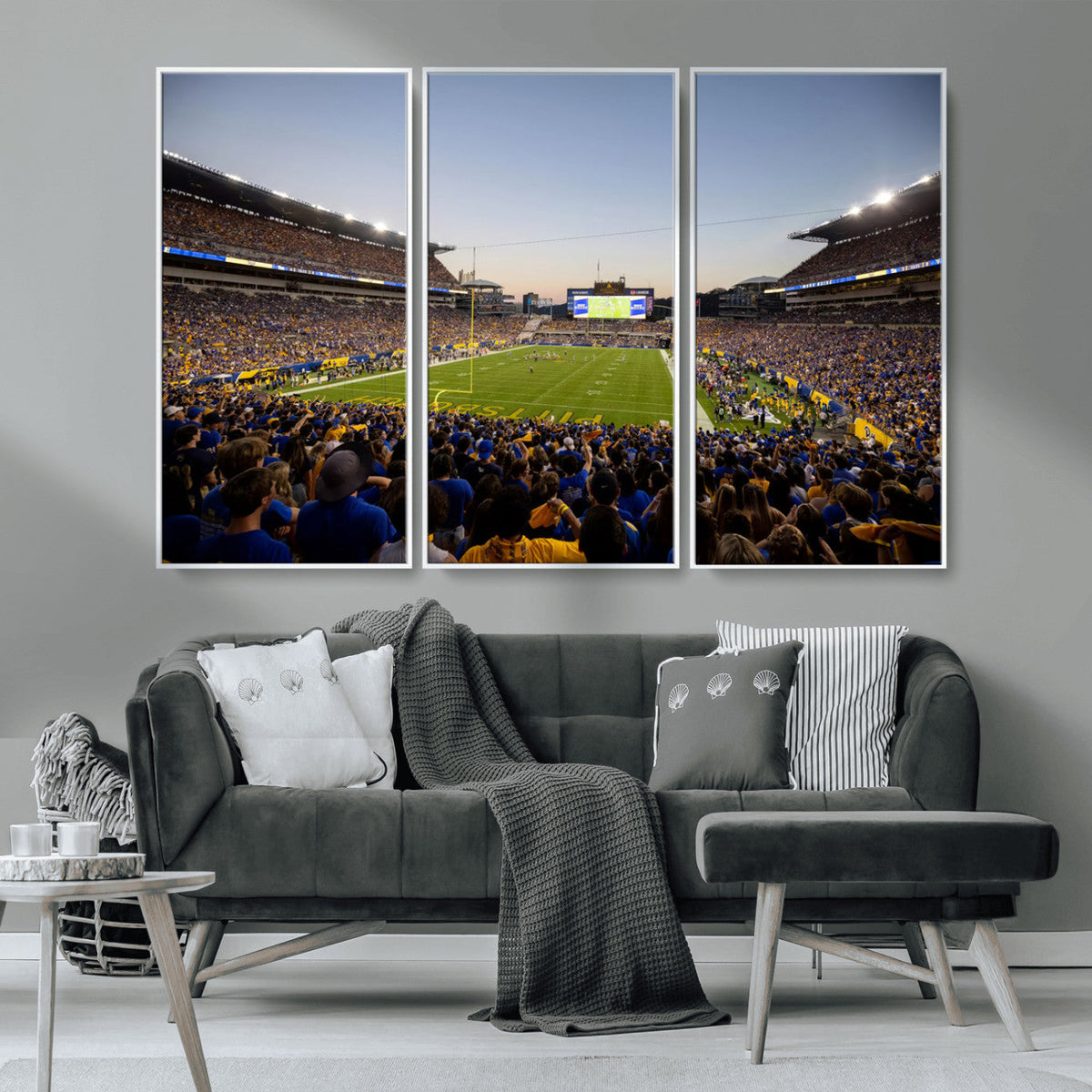 Pittsburgh Panthers Football Team Print - Pittsburgh