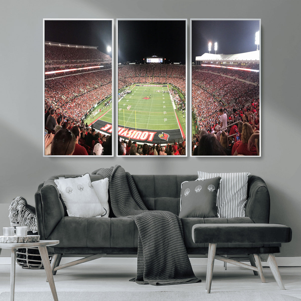 University of Louisville Cardinals Football Team Print -