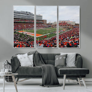 University of Illinois Fighting Illini Football Team Print -