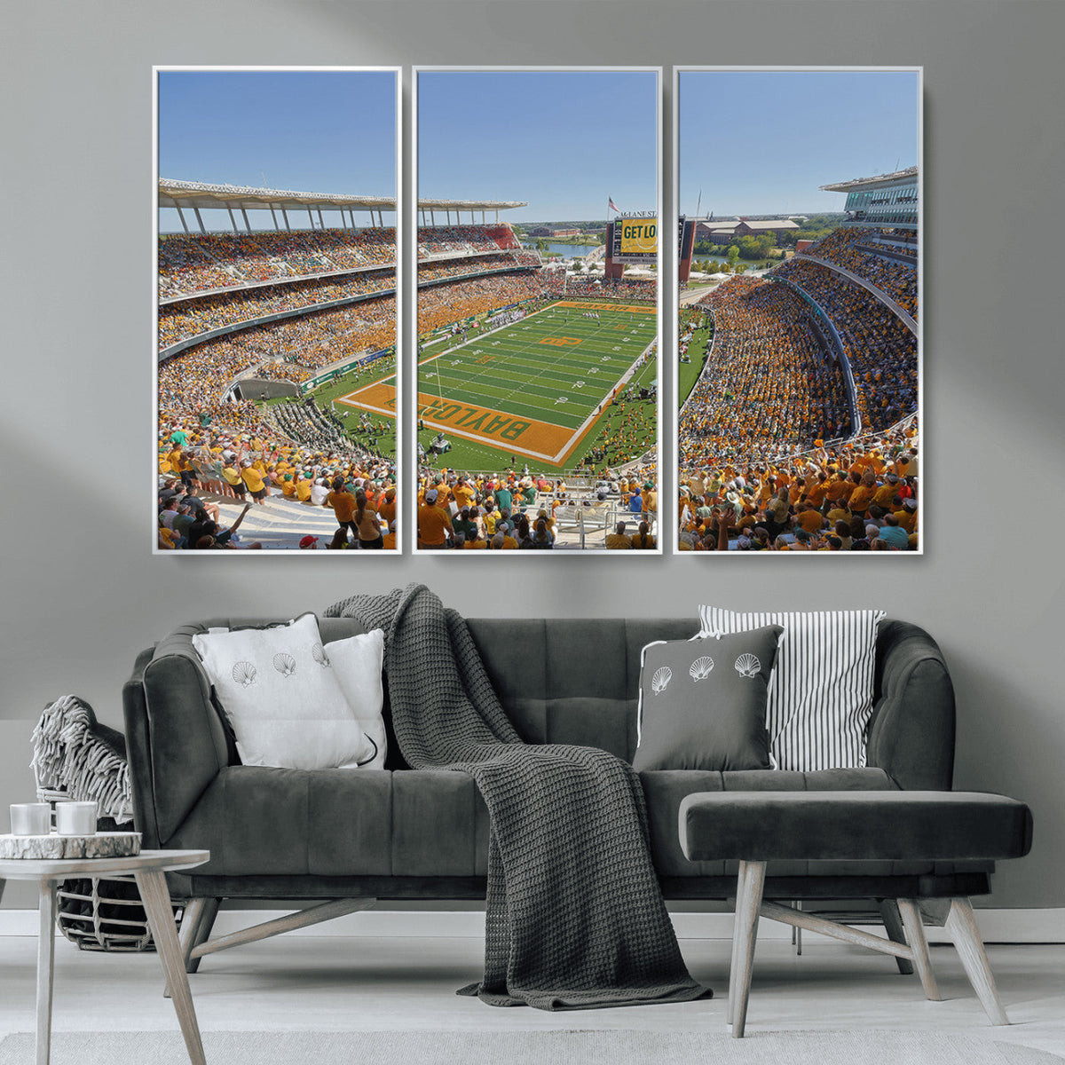 Baylor University Bears Football Team Print - Waco McLane