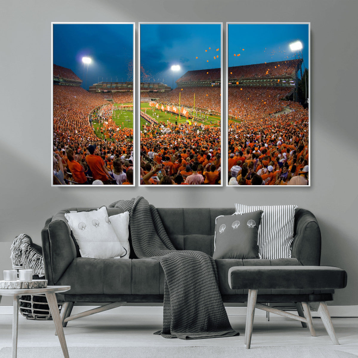 Clemson University Tigers Football Team Print - Clemson