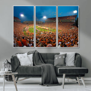 Clemson University Tigers Football Team Print - Clemson