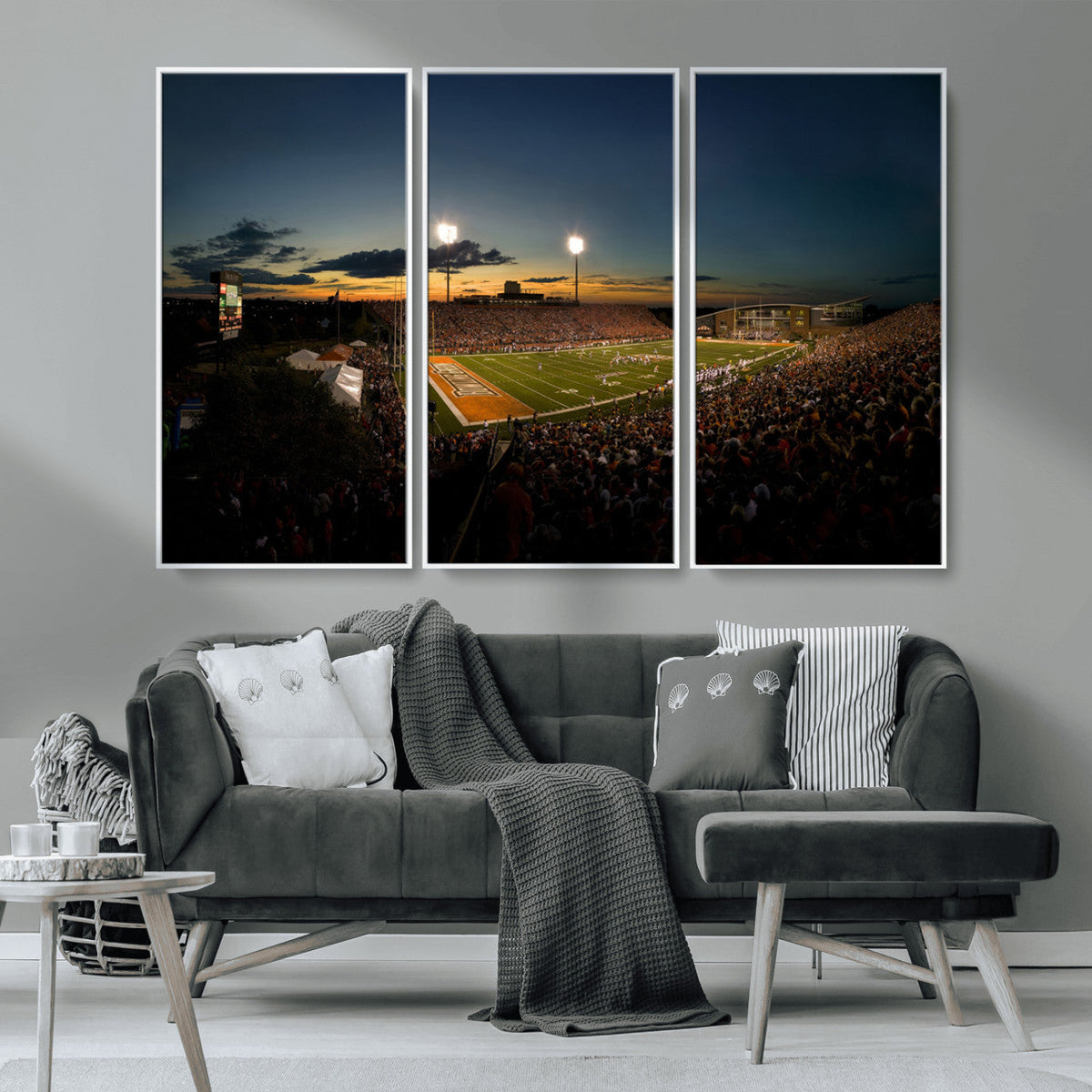 Ball State Cardinals Football Team Print - Muncie Scheumann