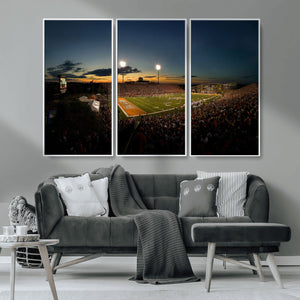 Ball State Cardinals Football Team Print - Muncie Scheumann