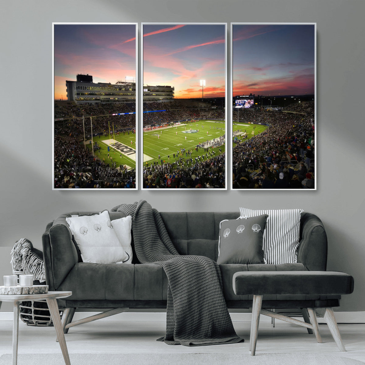 The University of Connecticut UCONN Huskies Football Team
