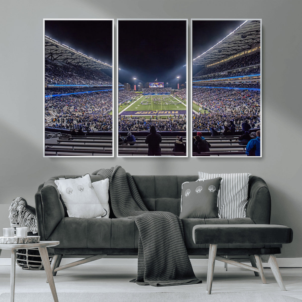 The University of Washington Huskies Football Team Print -