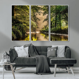 Forest Wall Art Print | River Landscape Wall Art | Perfect