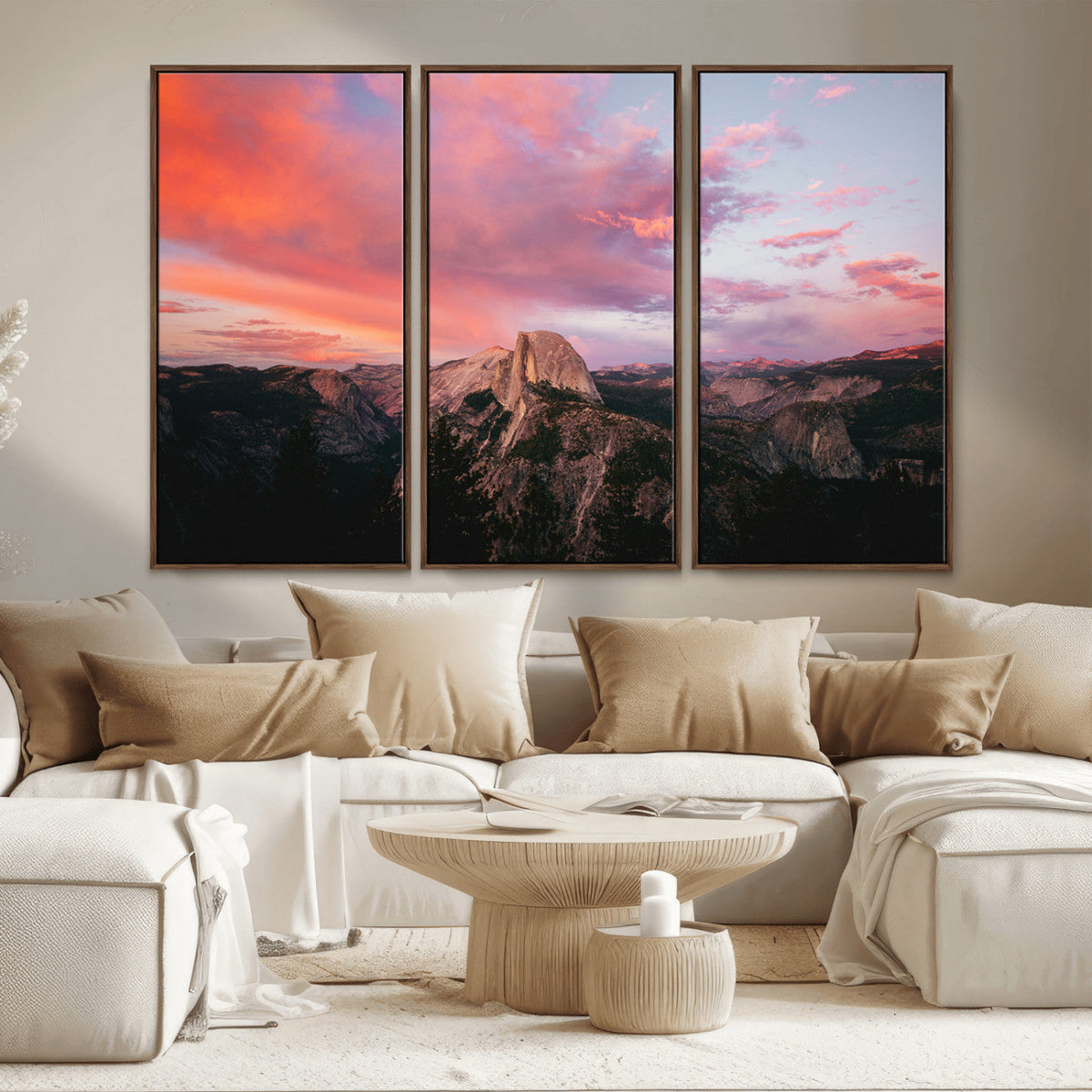 Half Dome Wall Art Canvas Print – Framed Yosemite National