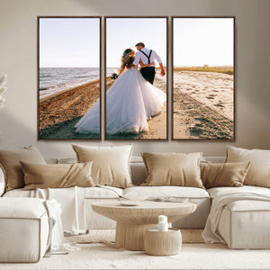 Framed Custom Canvas Print - Personalized Wall Art for Home