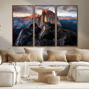 Half Dome Yosemite Wall Art – Majestic Mountain Landscape