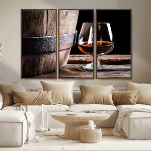 Scots Whiskey Wall Art Canvas Print