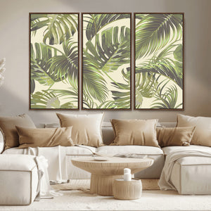 Palm Leaves Canvas Print