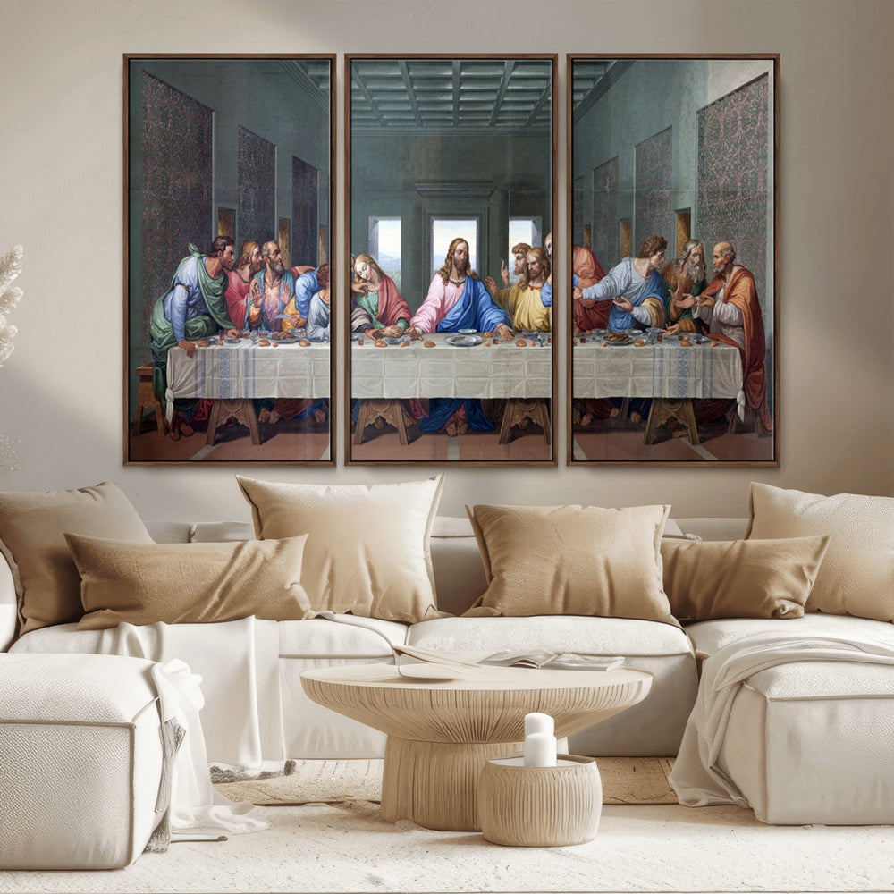 The Last Supper Multi Panel Canvas Wall Art