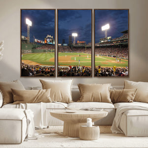 Boston Red Sox Baseball Team Print Canvas - Massachusetts