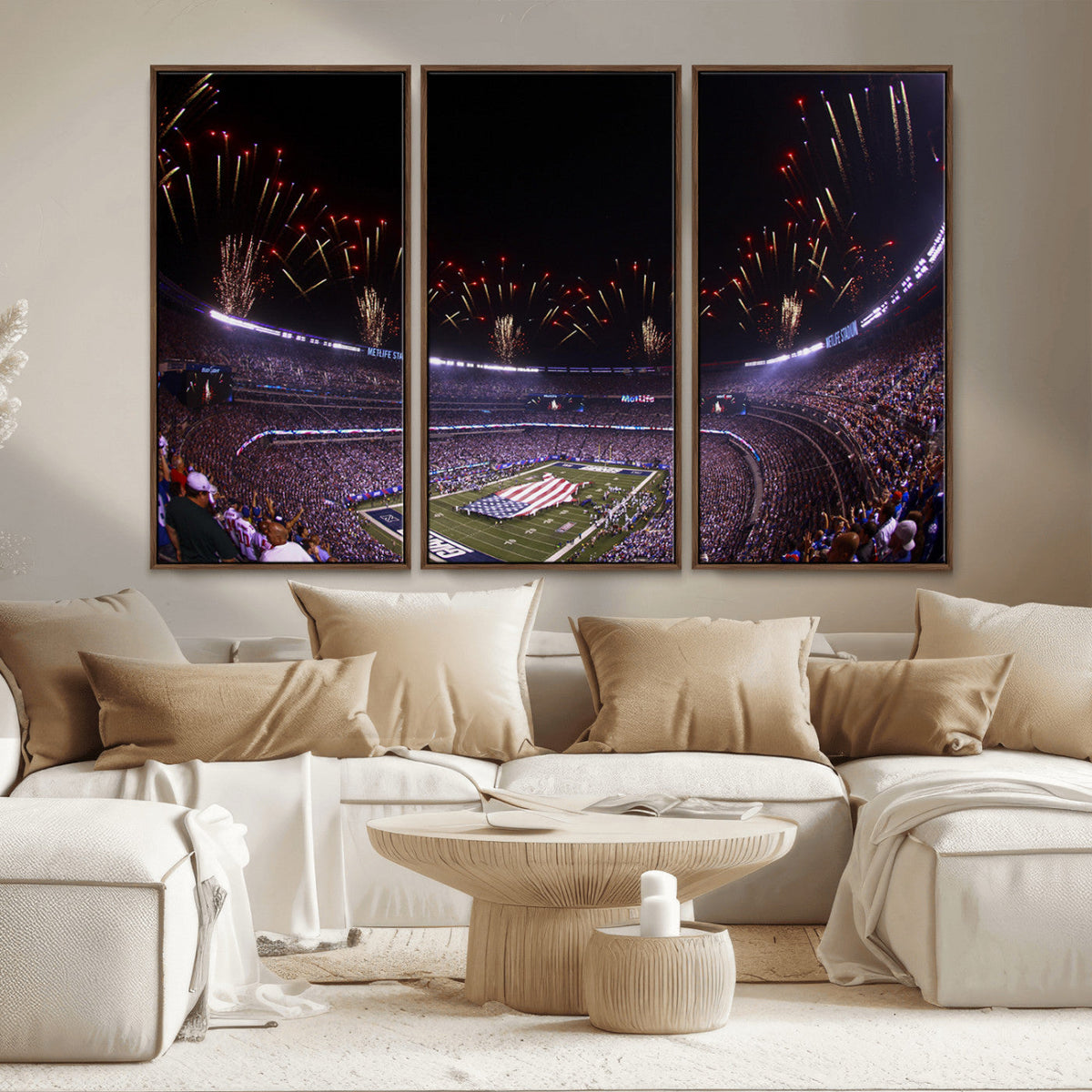 New York Giants Football Team Print - East Rutherford