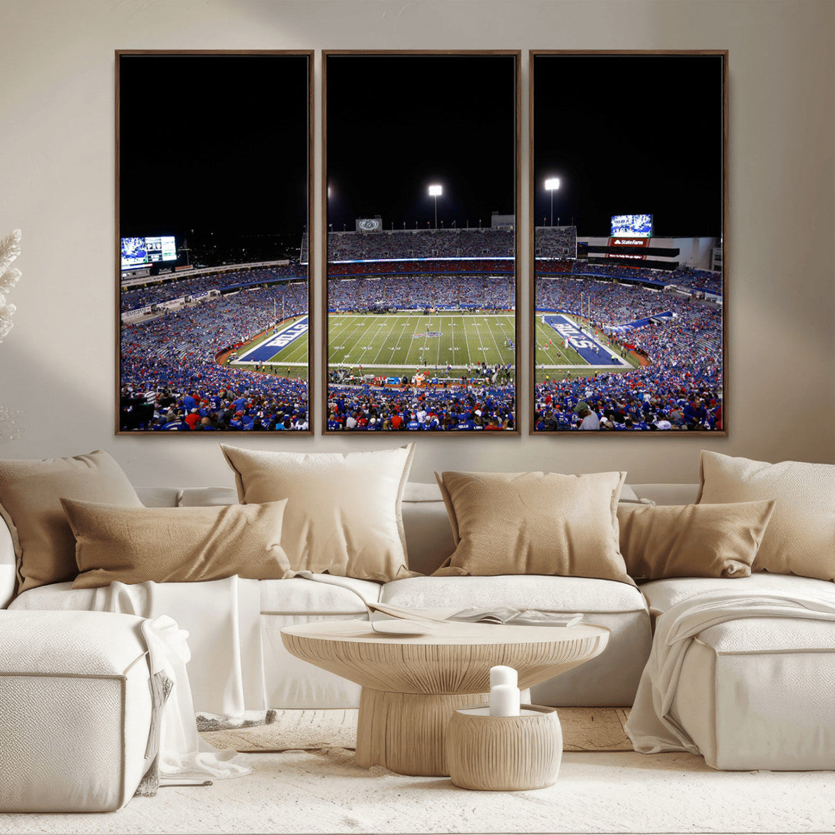 Buffalo Bills Wall Art - Buffalo Bills Stadium Canvas Print,
