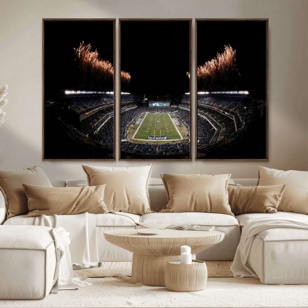 Eagles Field Stadium Wall Art | Philadelphia Eagles Football