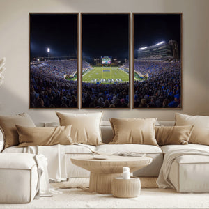 Duke University Blue Devils Football Team Print - Durham