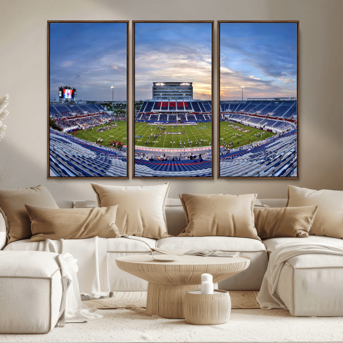 Florida Atlantic University Owls Football Team Print - Boca