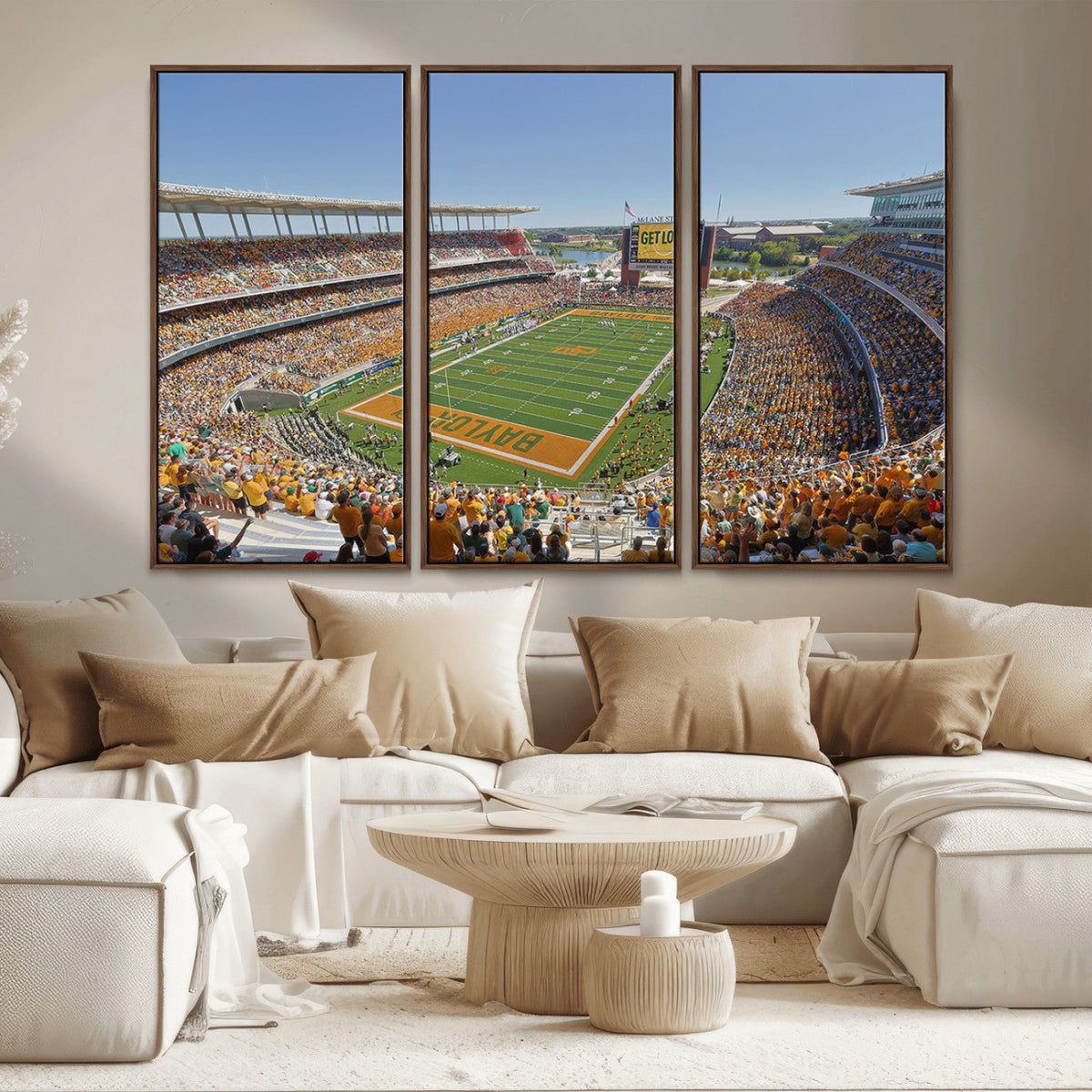 Baylor University Bears Football Team Print - Waco McLane