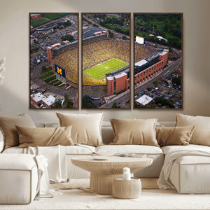 University of Michigan Wolverines Football Team Print - Ann