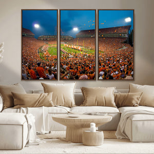 Clemson University Tigers Football Team Print - Clemson
