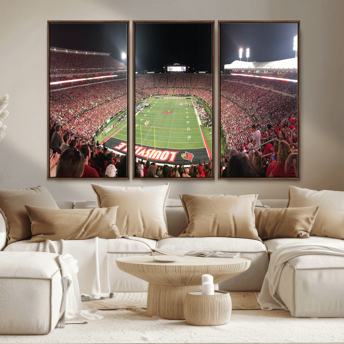 University of Louisville Cardinals Football Team Print -