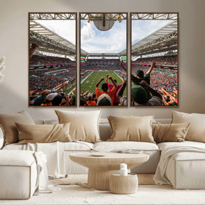 Miami Hurricanes Football Team Wall Art Print - Miami Hard
