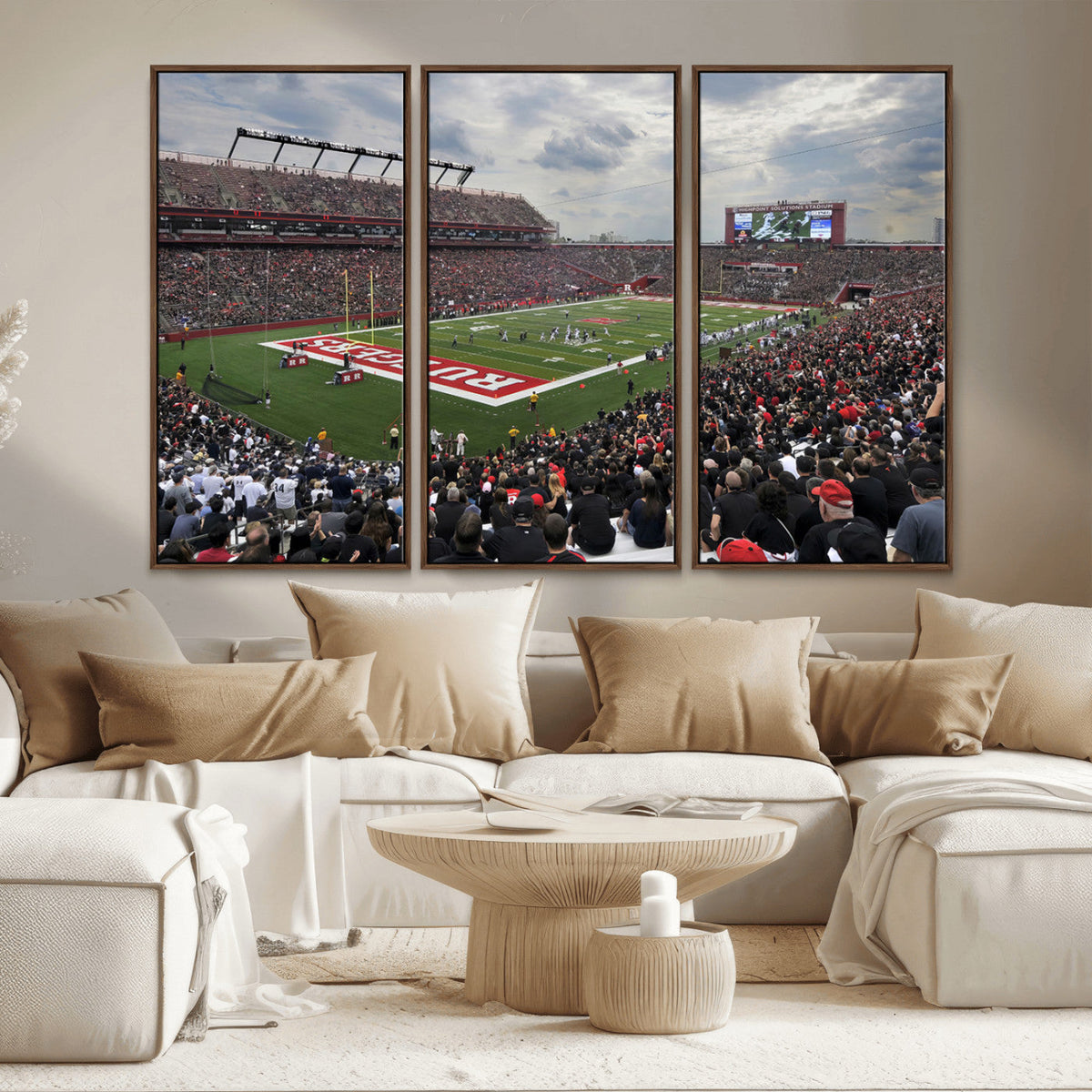 Rutgers Scarlet Knights Football Team Print - SHI Stadium,