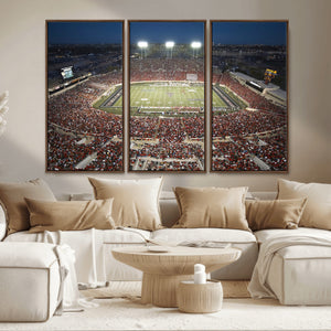 Texas Tech Red Raiders Football Team Print - Lubbock Jones