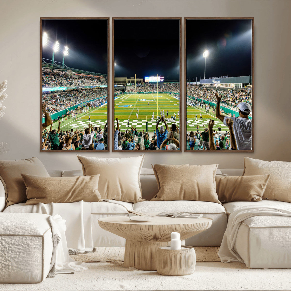 The Tulane University Green Wave Football Team Print - New