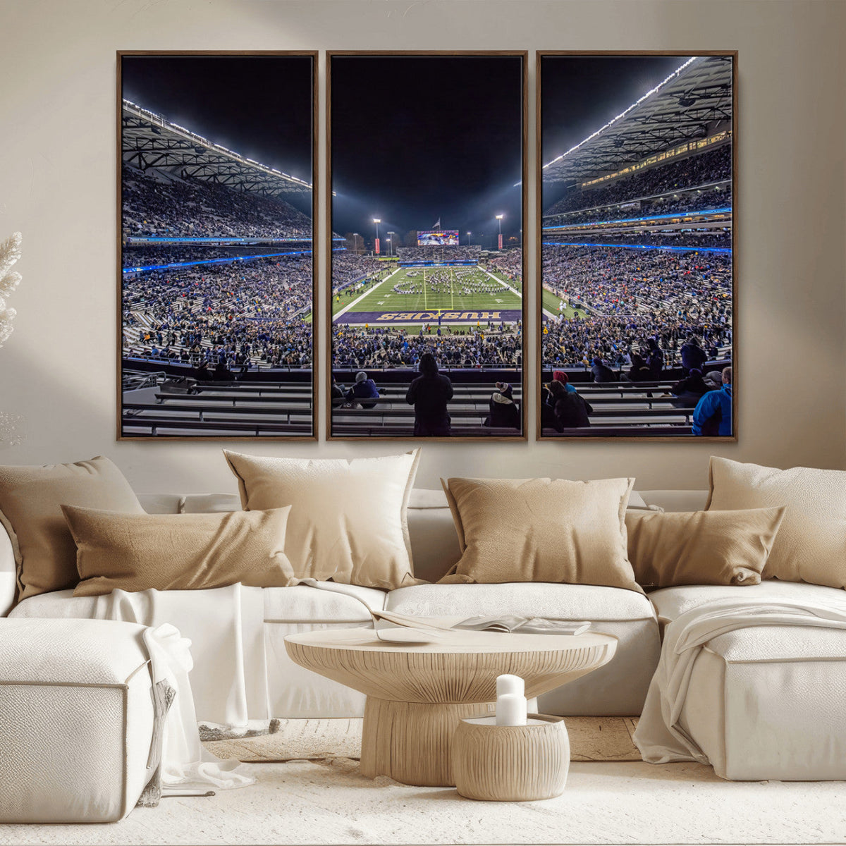 The University of Washington Huskies Football Team Print -