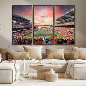 Oregon State Beavers Football Team Print - Corvallis Reser