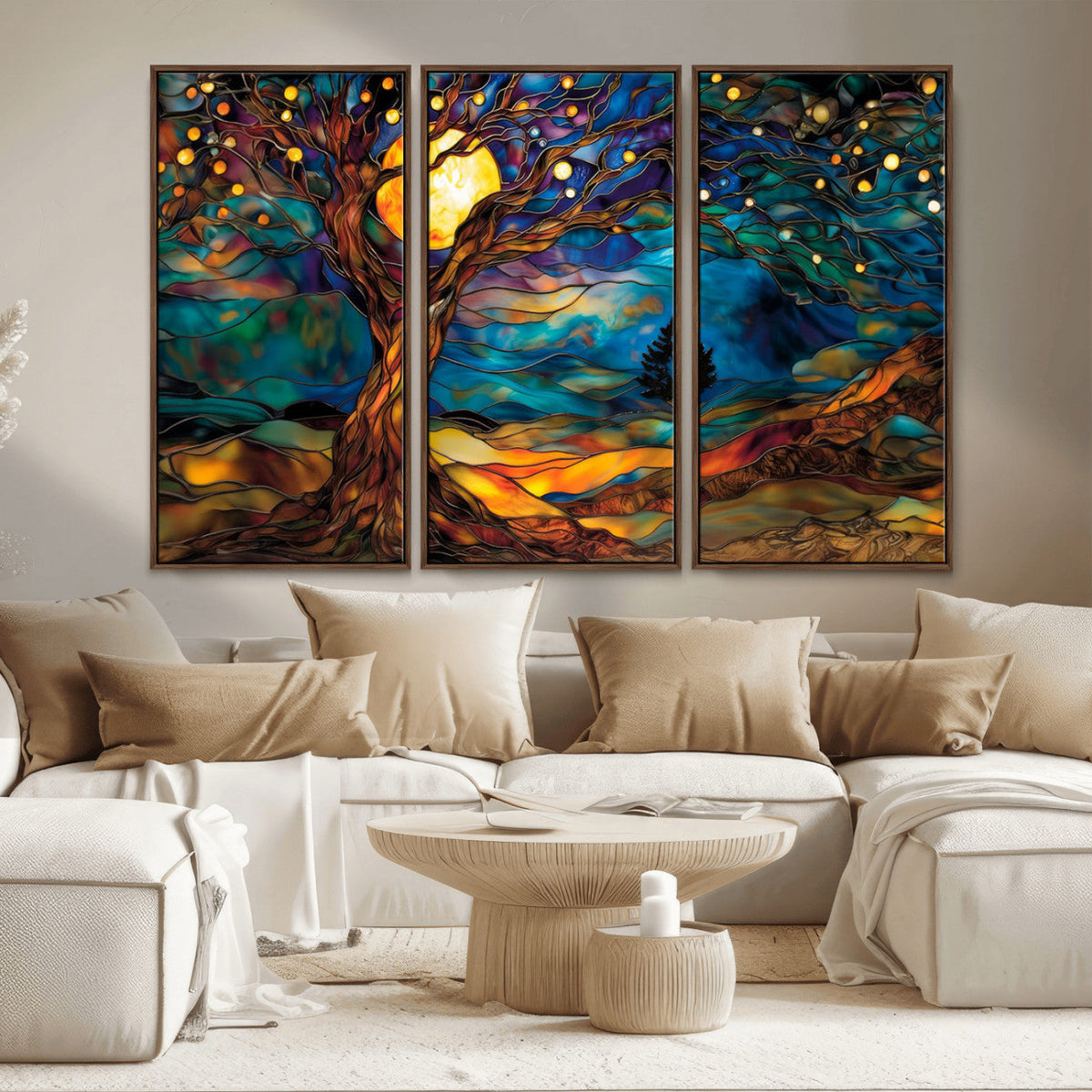 Tree of Life Wall Art - Yggdrasil Tree of Life Canvas Print
