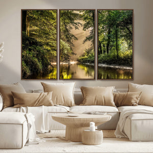 Forest Wall Art Print | River Landscape Wall Art | Perfect