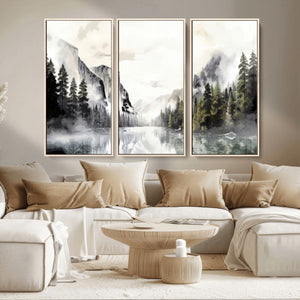 Yosemite Valley Wall Art Canvas Print – Framed and Ready to