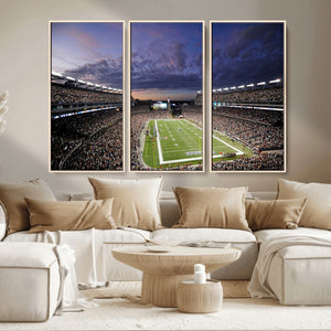 New England Patriots Football Team Print - Foxborough