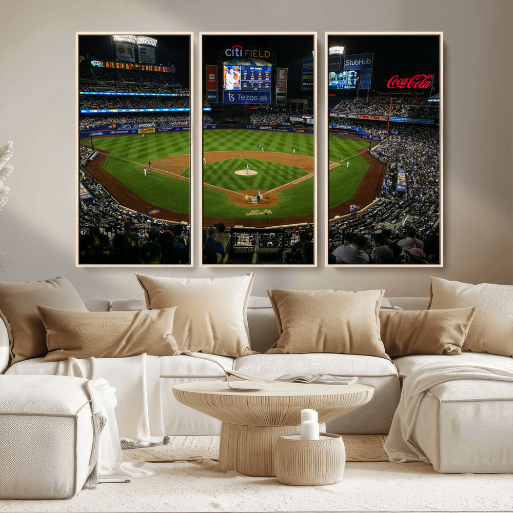 Oakland Athletics Baseball Print - RingCentral Coliseum