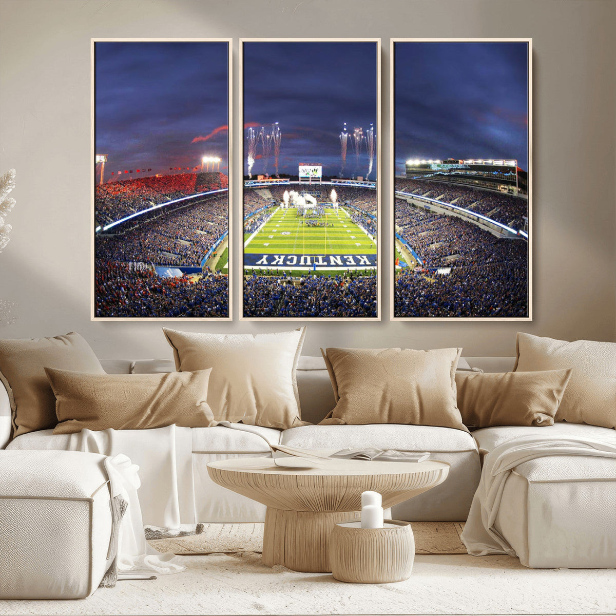 Kroger Field Canvas Wall Art - Kentucky Stadium Wall Art