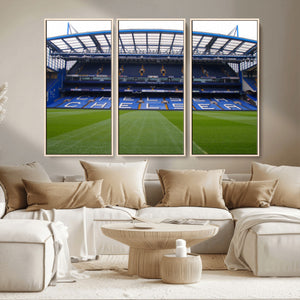 Stamford Bridge Chelsea Football Stadium Canvas Wall Art