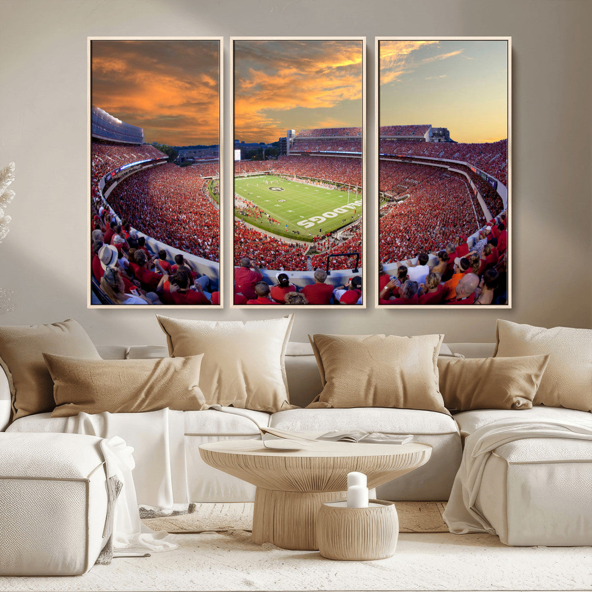 Dooley Stadium Wall Art, Sports Arena Canvas Print, Dooley