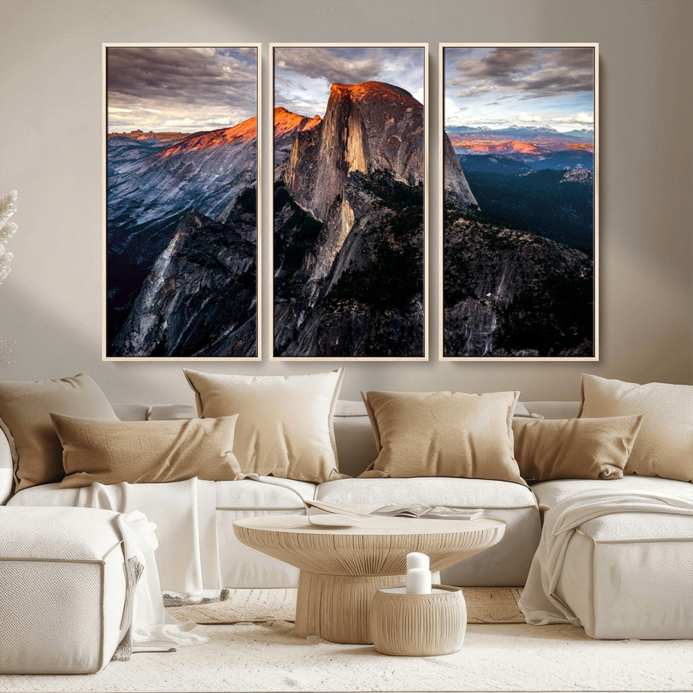 Half Dome Yosemite Wall Art – Majestic Mountain Landscape
