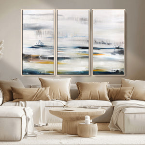 Soft Color Abstract Canvas Print