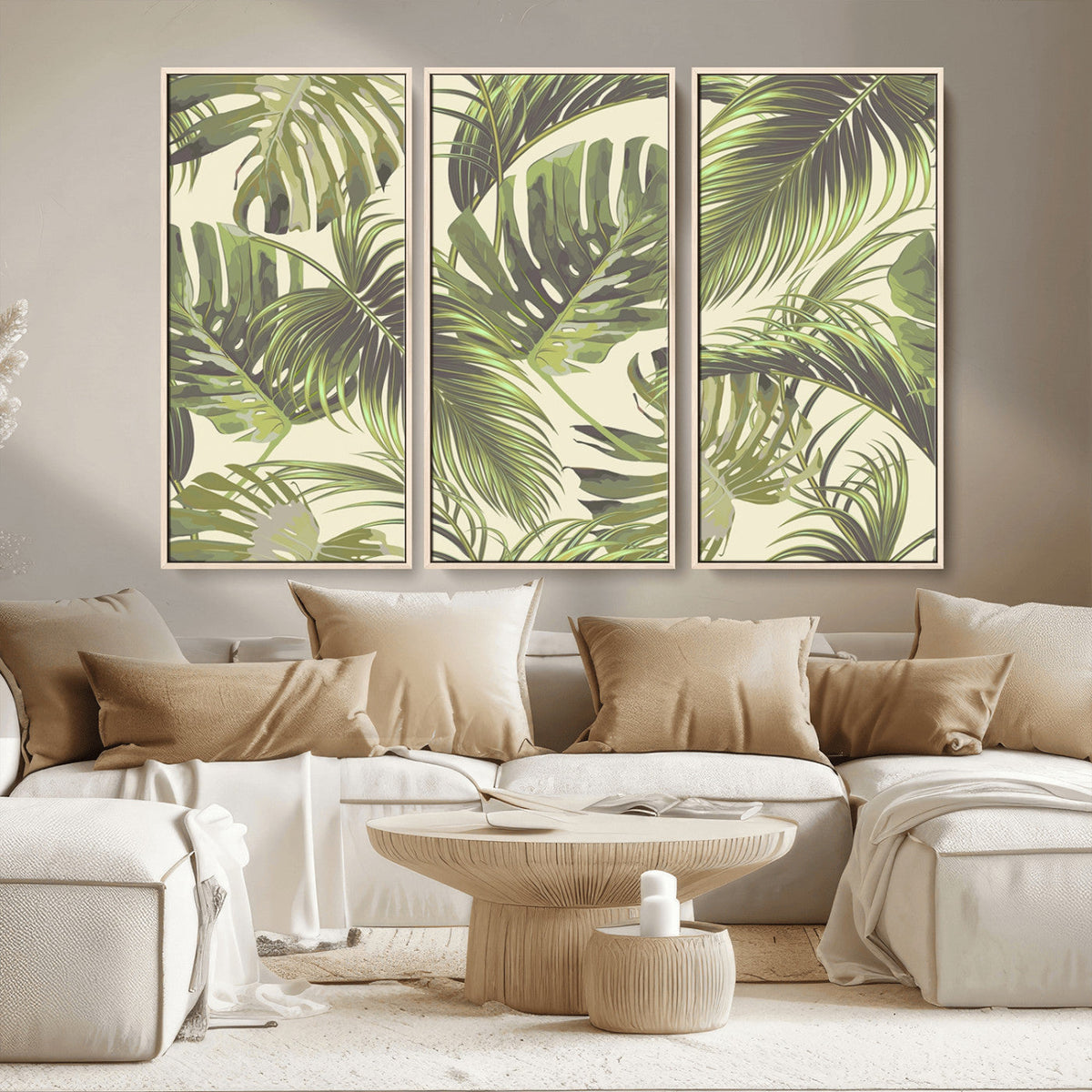 Palm Leaves Canvas Print