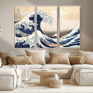 Hokusai: The Breaking Wave off Kanagawa Canvas Print