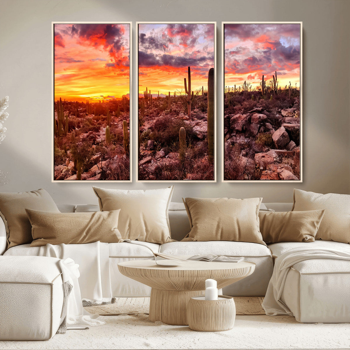 Arizona Desert Print, Western Cowboy Wall Art Print